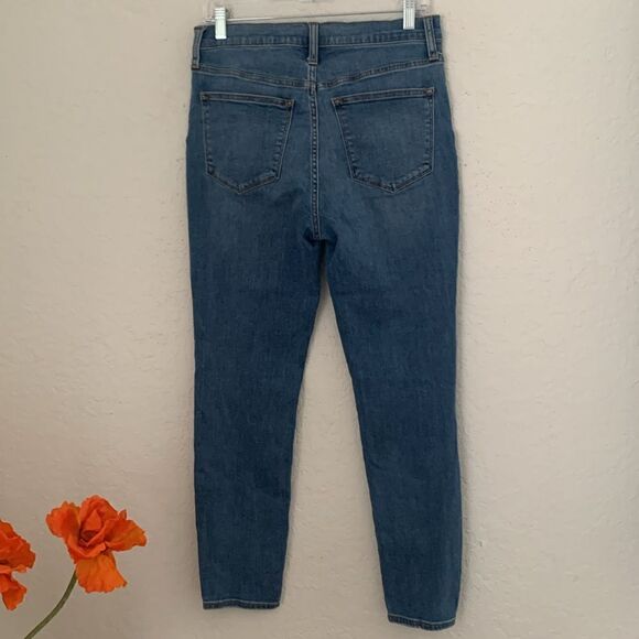 J.Crew 10 High-Rise Skinny Jeans Medium Wash Size 29 - Picture 2 of 10